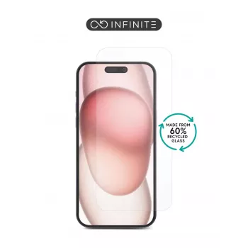 Película de proteção de ecrã transparente eSTUFF ES501430 para Apple iPhone 17/17 Pro/16 Pro – resistente a riscos e choques
