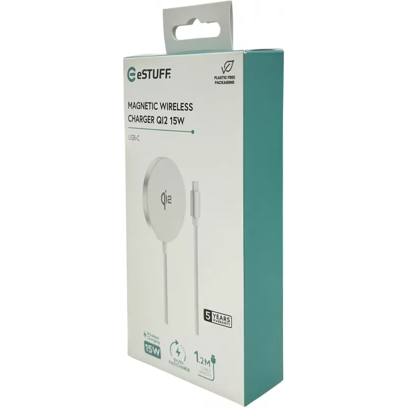 Carregador móvel eSTUFF ES638300 comprimento do cabo 1,2 m