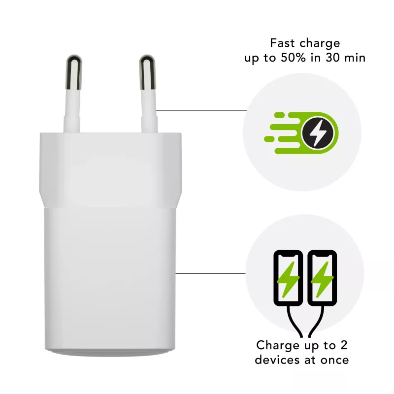 dbramante1928 re-charge Pro - carregador de parede UE USBC30W+USBA18W-W