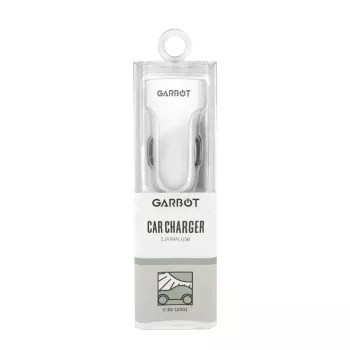 Carregador para automóvel Garbot C-05-10201 universal branco