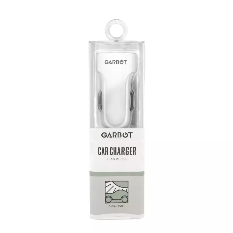 Carregador para automóvel Garbot C-05-10201 universal branco
