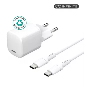 Carregador eSTUFF ES637600 para dispositivos móveis smartphone, tablet branco AC interior
