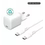 Carregador eSTUFF ES637600 para dispositivos móveis smartphone, tablet branco AC interior