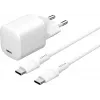 Carregador eSTUFF ES637600 para dispositivos móveis smartphone, tablet branco AC interior