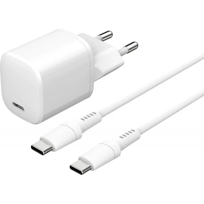 Carregador eSTUFF ES637600 para dispositivos móveis smartphone, tablet branco AC interior