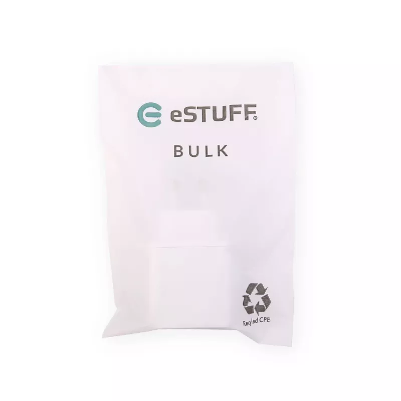 Carregador eSTUFF ES637031-BULK para dispositivos móveis smartphone branco AC carregamento rápido interior