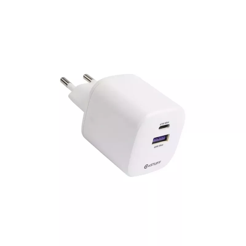 Carregador móvel eSTUFF ES637065-BULK universal branco AC interior USB Type-C