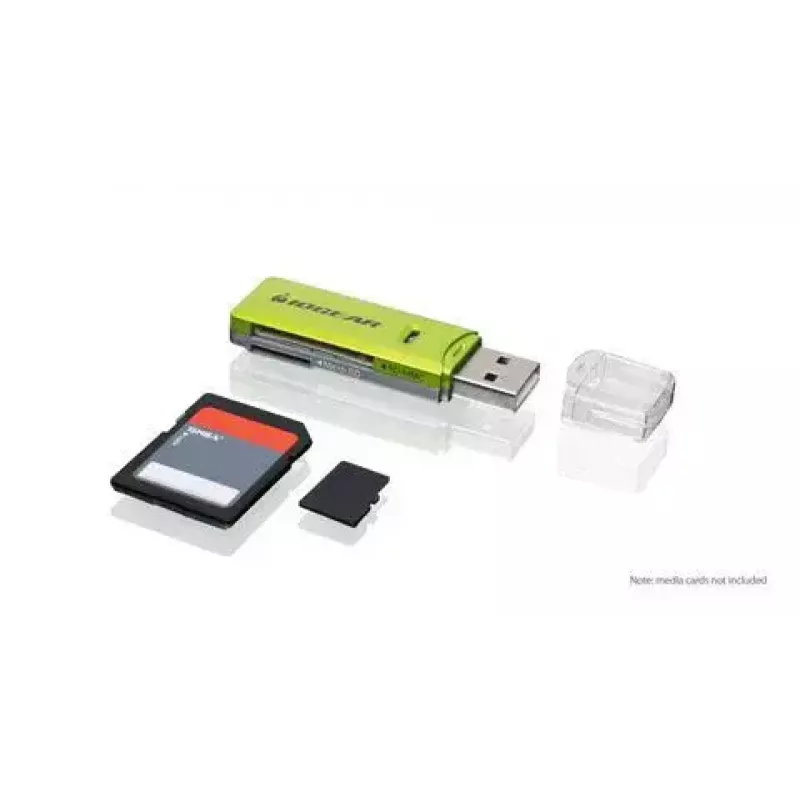 Leitor de cartões IOGEAR GFR204SD verde