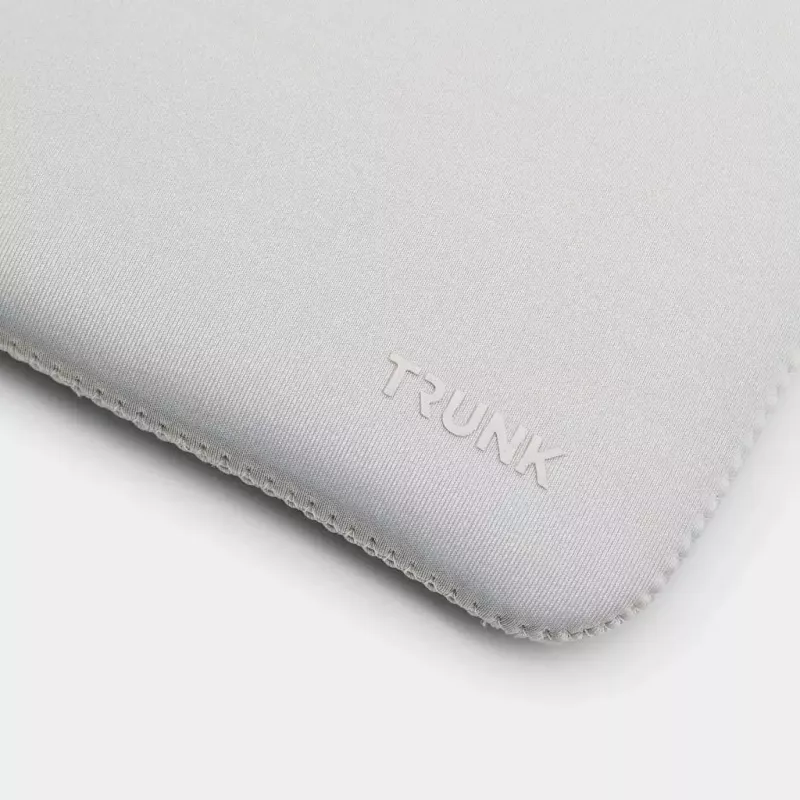 Capa sleeve Trunk Neoprene Sleeve 33 cm 13 polegadas prateado