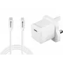 Carregador USB-C SANDBERG 441-64 20W ficha UK – carregamento rápido com USB Power Delivery