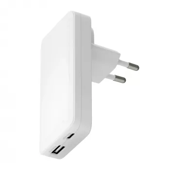 dbramante1928 Pro - carregador fino EU/US - USB-C 65W+USB-A 30W - W