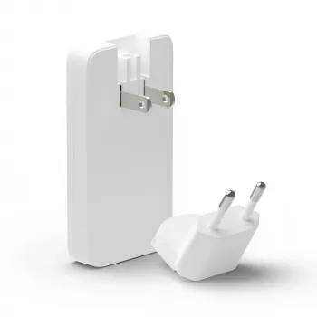 dbramante1928 Pro - carregador fino EU/US - USB-C 65W+USB-A 30W - W