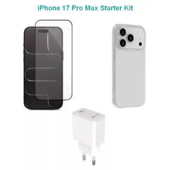 Kit de fonte de alimentação eSTUFF ES-KIT-IPH17PROMAX para iPhone 17 Pro Max conjunto de carregamento e cabo