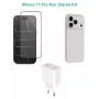 Kit de fonte de alimentação eSTUFF ES-KIT-IPH17PROMAX para iPhone 17 Pro Max conjunto de carregamento e cabo