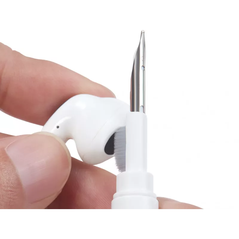 Kit de limpeza Sandberg Cleaning Pen para Airpods cinzento branco