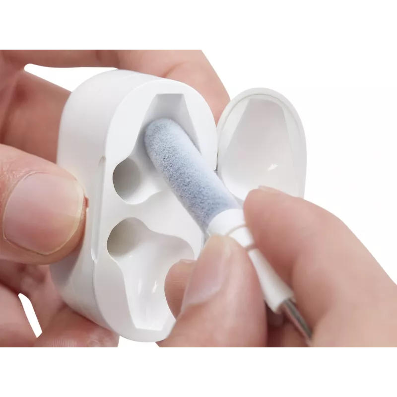 Kit de limpeza Sandberg Cleaning Pen para Airpods cinzento branco