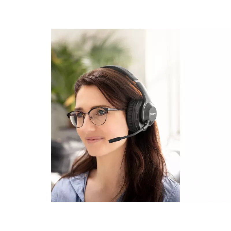 Headset Sandberg sem fios Headset ANC+ENC Pro