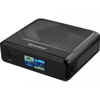 Carregador portátil Sandberg Travel Powerbank 20000 PD100W, 20000 mAh