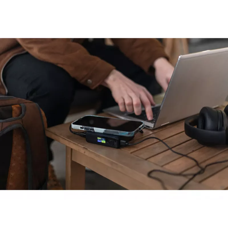 Carregador portátil Sandberg Travel Powerbank 20000 PD100W, 20000 mAh