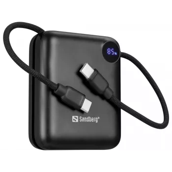 Carregador portátil Sandberg Powerbank 10000 PD20W Connect, 10000 mAh