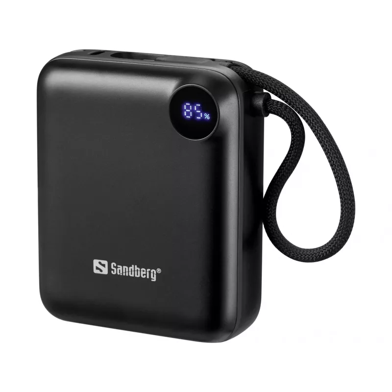 Carregador portátil Sandberg Powerbank 10000 PD20W Connect, 10000 mAh