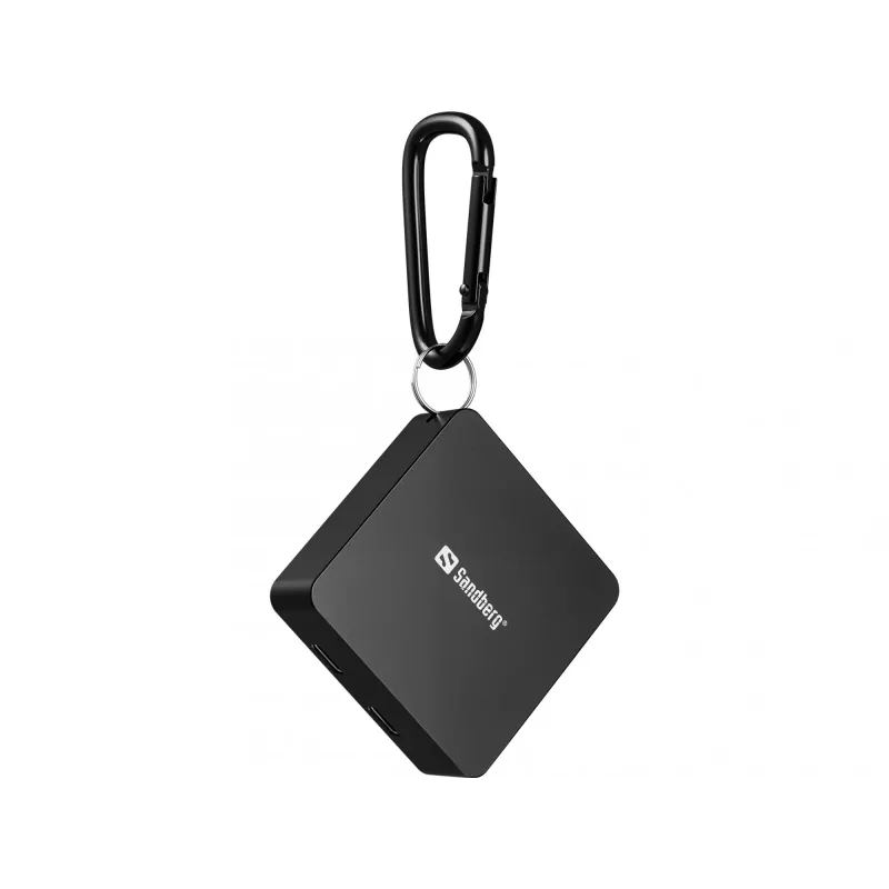 Bateria portátil Sandberg 3in1 Magnet Powerbank 5000, 5000 mAh