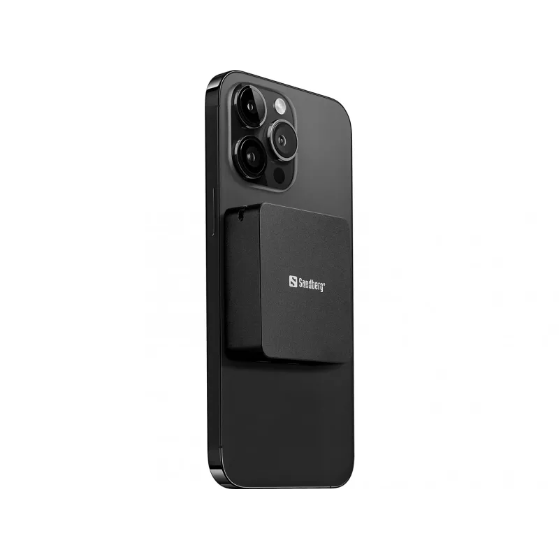 Bateria portátil Sandberg 3in1 Magnet Powerbank 5000, 5000 mAh