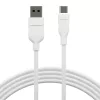 dbramante1928 re-charge Pro CB12ACWH7088 cabo de USB-A para USB-C, 1,2 m, USB 2.0, 480 Mbps, 36W, plástico 100 % reciclado, branco