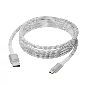 Cabo de dados USB-A para USB-C dbramante re-charge Pro BRD 2,5 m, USB 2.0, branco
