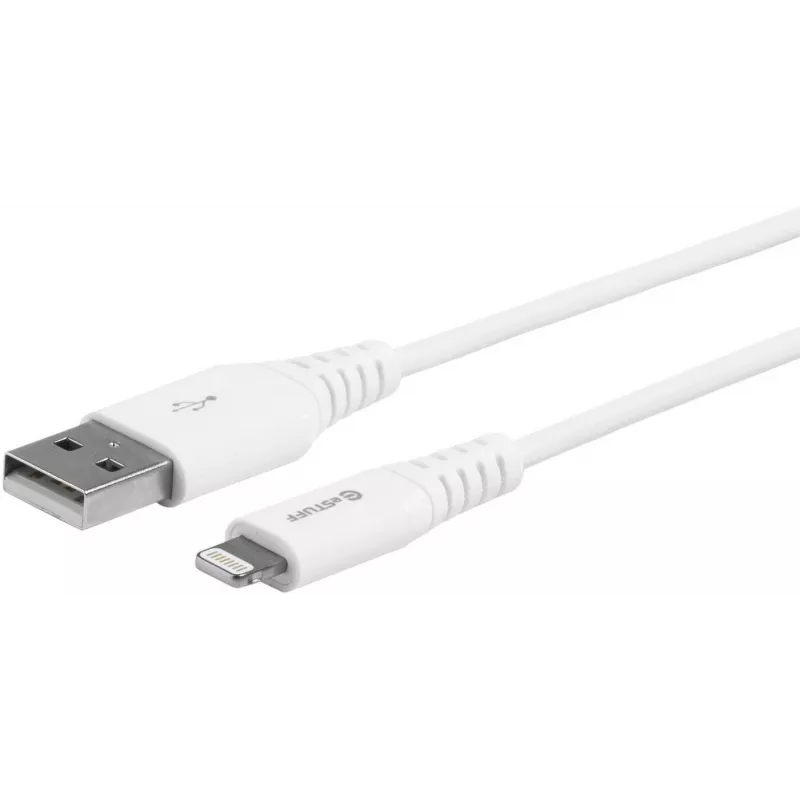 Cabo Lightning eSTUFF ES601004-BULK 0,15 m branco