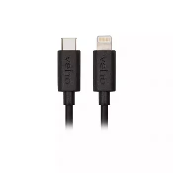 Cabo de carregamento e sincronização Veho USB-C para Lightning 0,2 m 8 g