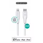 Cabo Lightning eSTUFF ES602270-BULK 2 m branco certificado MFI