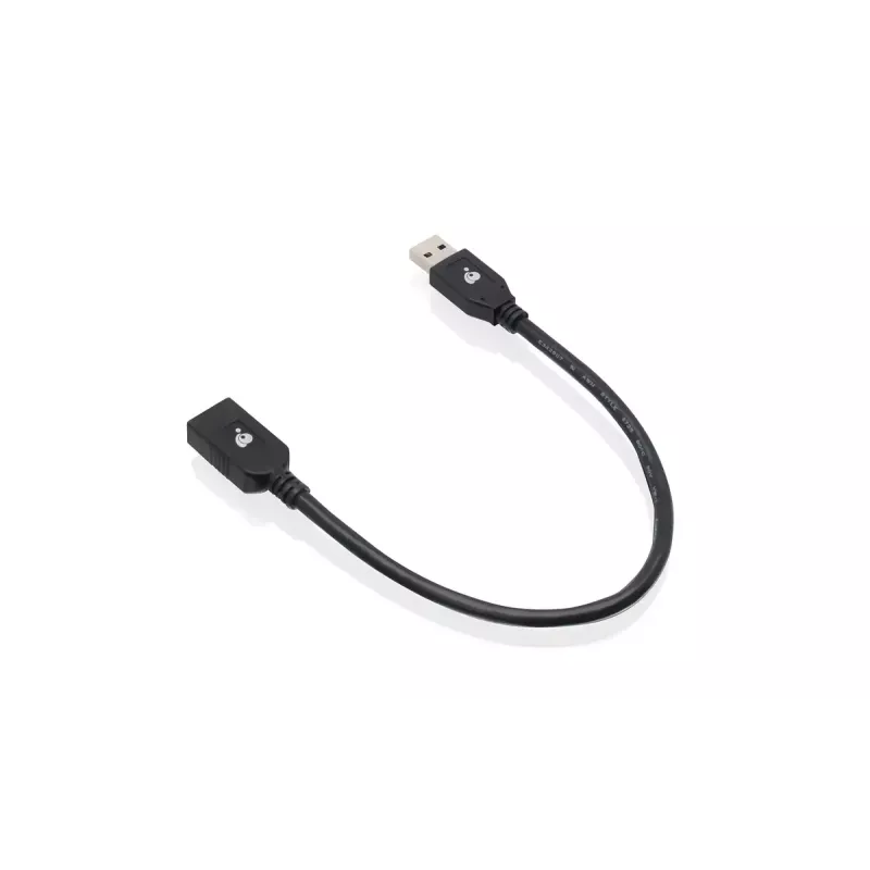 Cabo USB IOGEAR G2LU3AMF USB 3.2 Gen 1 0,3 m USB A preto