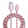 Cabo USB Garbot C-05-10196 1 m USB A Micro-USB B rosa