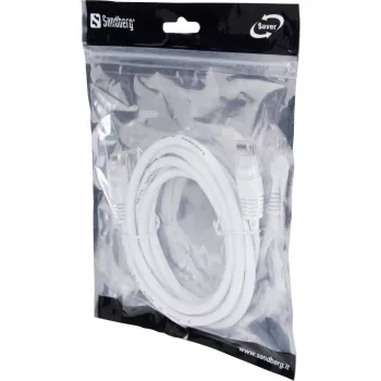 Cabo de rede Sandberg UTP Cat6 2 m RJ-45 cinzento