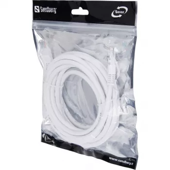 Cabo de rede Sandberg UTP Cat6 5 m RJ-45 cinzento