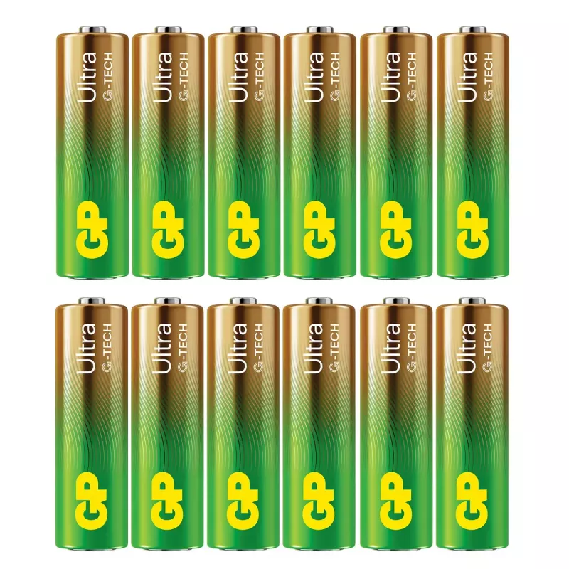 Pilha GP Batteries Ultra Alkaline GP15AU AA LR06 alcalina 10 anos de validade
