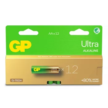 Pilha GP Batteries Ultra Alkaline GP15AU AA LR06 alcalina 10 anos de validade