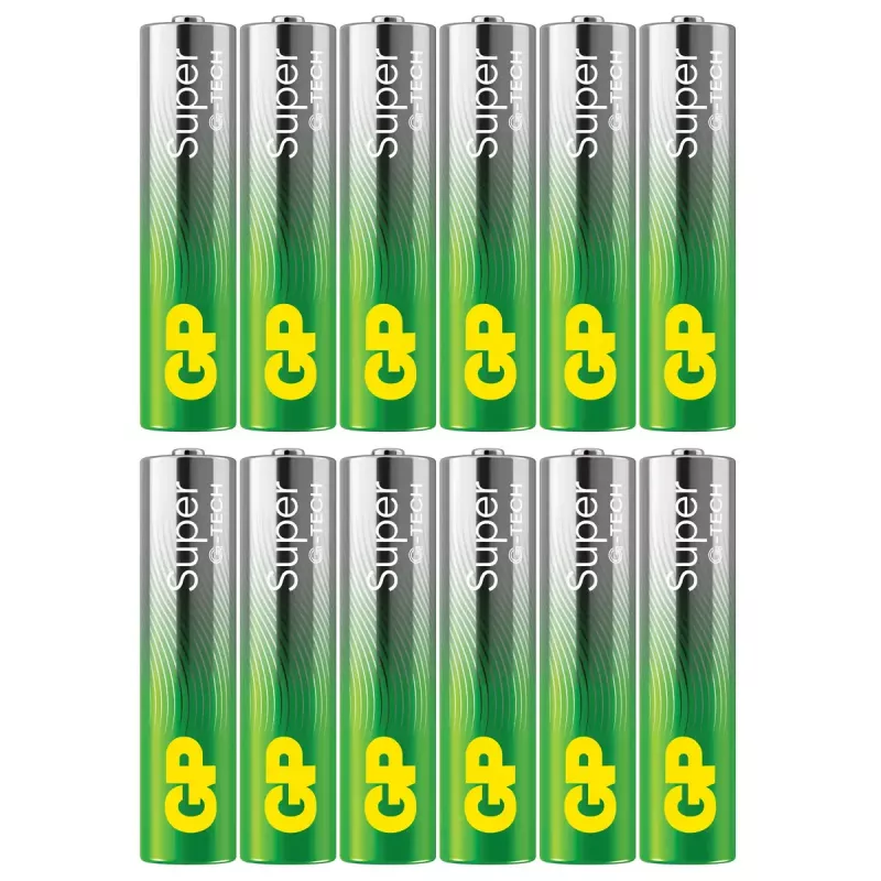 Pilha GP Batteries Super Alkaline GP24A AAA alcalina 10 anos de validade
