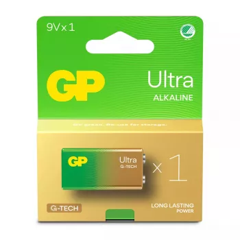 Pilha GP Batteries Ultra Alkaline GP1604AU 9V alcalina
