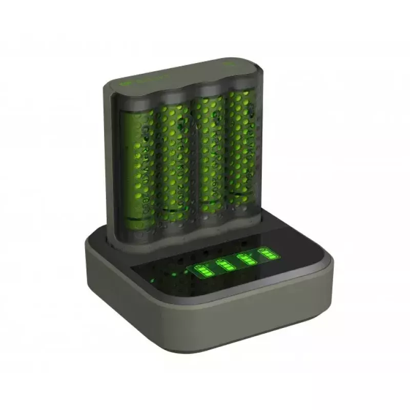Carregador de baterias GP Batteries ReCyko M451 USB NiMH AA AAA