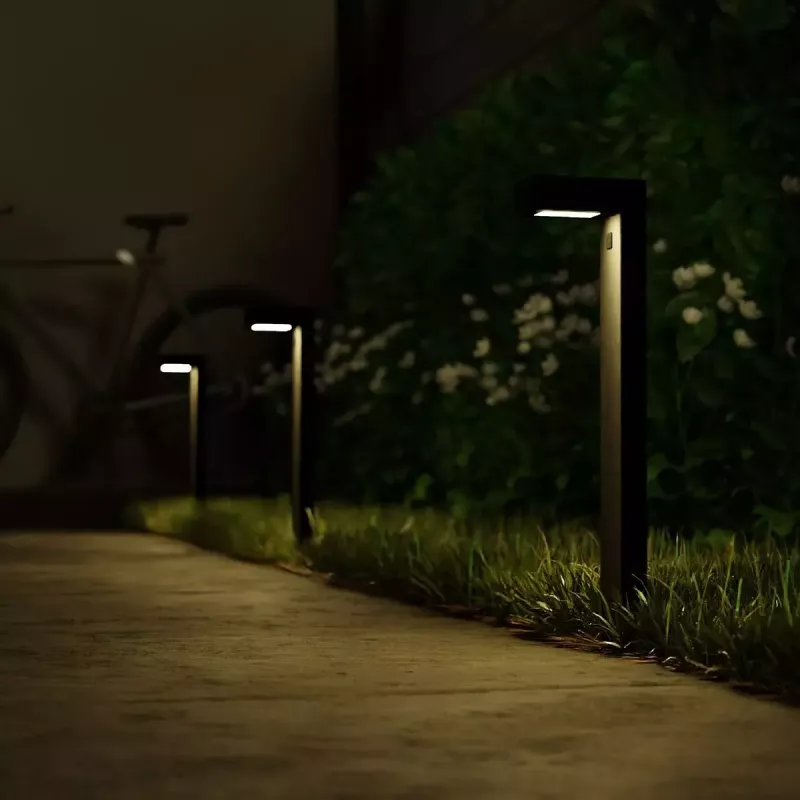 Luminária de chão exterior Hombli HBPK-0100 LED 6 W preto