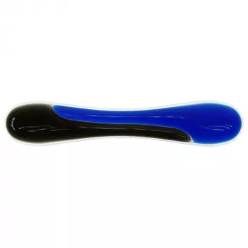 Apoio de gel para pulsos de teclado Kensington Duo Gel — azul, preto, azul, gel, Taiwan, MIL-STD-810H método 504.3 contaminação por líquidos, 240 mm, 182 mm
