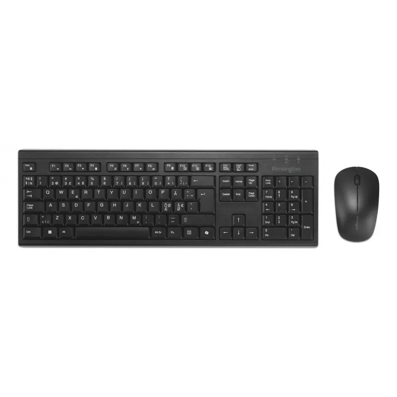 Teclado sem fios Kensington K75560PN tamanho completo QWERTY preto