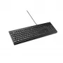 Teclado com fios Kensington KB100 EQ tamanho completo USB membrana QWERTY preto
