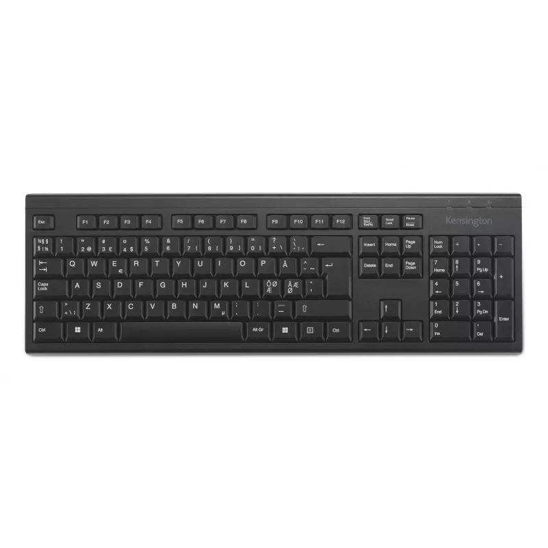 Kensington K75561PN KB150 EQ teclado sem fios, tamanho completo