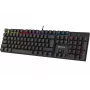 Sandberg 640-31 teclado mecânico para jogos, USB, retroiluminado, interruptores azuis, QWERTZ alemão