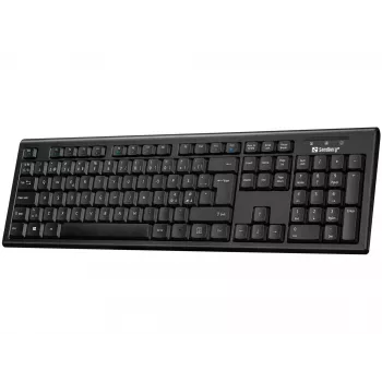 Teclado de escritório com fios USB Sandberg Nord