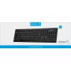 Teclado de escritório com fios USB Sandberg Nord