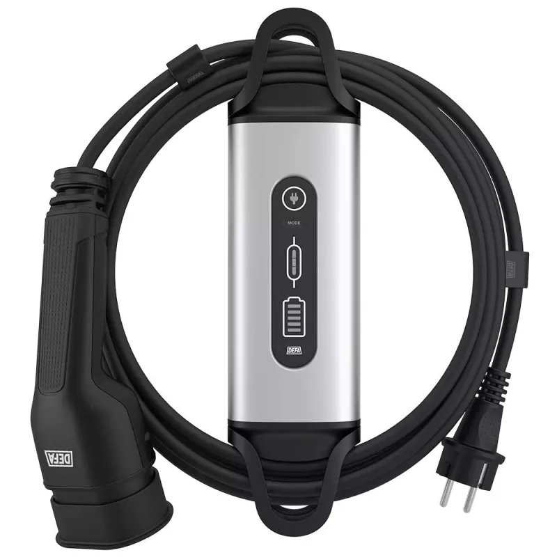 DEFA eMove preto Type 2 CEE 7/7 6 m 2,1 kg